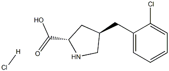 (2S,4R)-4-(2-氯苄基)吡咯烷-2-羧酸盐酸盐