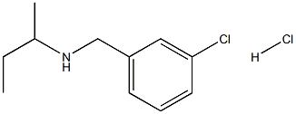 (butan-2-yl)[(3-chlorophenyl)methyl]amine hydrochloride