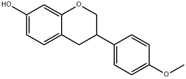 2H-1-Benzopyran-7-ol, 3,4-dihydro-3-(4-methoxyphenyl)-