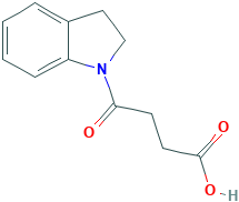 4-(二氢吲哚-1-基)-4-氧代丁酸