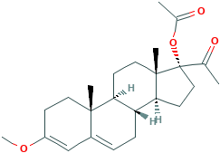 17-(Acetyloxy)-3-Methoxy-pregna-3,5-dien-20-one