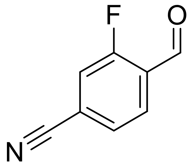 Benzonitrile, 3-fluoro-4-formyl- (9CI)