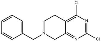 7-benzyl-2,4-dichloro-1,5,6,7,8,8a-hexahydropyrido[3,4-d]pyrimidine