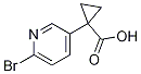 1-(6-溴-3-吡啶基)环丙烷甲酸