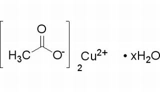 Copper acetate monohydrate