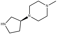 1-Methyl-4-[(S)-3-pyrrolidinyl]piperazine 3HCl