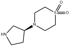 (S)-4-(Pyrrolidin-3-yl)thiomorpholine 1,1-dioxide 2 hydrochloride