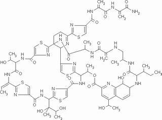 thiostrepton from streptomyces azureus