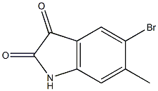5-Bromo-6-methyl-1H-indole-2,3-dione