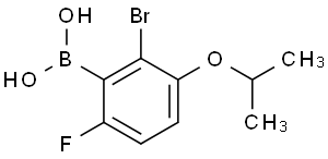 2-溴-6-氟-3-异丙氧基苯硼酸