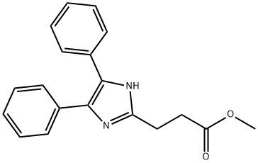 1H-Imidazole-2-propanoic acid, 4,5-diphenyl-, methyl ester