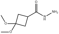 3,3-Dimethoxycyclobutane-1-carbohydrazide