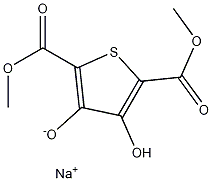 2,5-Thiophenedicarboxylic acid, 3,4-dihydroxy-, 2,5-dimethyl ester, sodium salt