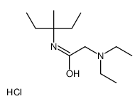 diethyl-[2-(3-methylpentan-3-ylamino)-2-oxoethyl]azanium,chloride