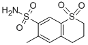 1,1-diketo-6-methyl-3,4-dihydro-2H-thiochromene-7-sulfonamide