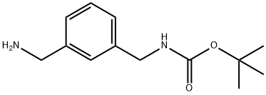 氨基甲酸, N-[[3-(氨基甲基)苯基]甲基]-, 1,1-二甲基乙基 酯