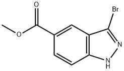 Methyl 3-bromoindazole-5-...