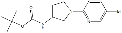 [1-(5-溴-吡啶-2-基)-吡咯烷-3-基]-氨基甲酸叔丁酯