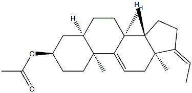 (Z)-3α-acetoxy-5β-pregna-9(11),17(20)-diene