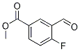 Benzoic acid, 4-fluoro-3-formyl-, methyl ester