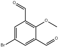 5-bromo-2-methoxy-1,3-benzenedicarboxaldehyde