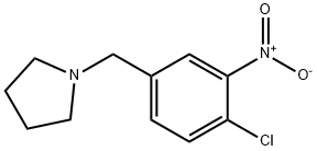 Pyrrolidine, 1-[(4-chloro-3-nitrophenyl)methyl]-