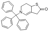 5,6,7,7a-Tetrahydro-5-( triphenylmethyl)thieno[3,2-c]pyridinone