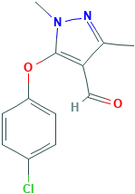 5-(4-氯苯氧基)-1,3-二甲基-1H-吡唑-4-甲醛