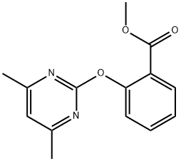 Benzoic acid, 2-[(4,6-dimethyl-2-pyrimidinyl)oxy]-, methyl ester