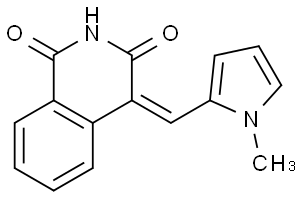 4-(1-methyl-1H-pyrrol-2-ylmethylene)-4H-isoquinolin-1,3-dione