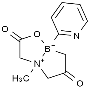 4-甲基-8-(吡啶-2-基)二氢-4λ4,8λ4-[1,3,2]氧杂硼硼[2,3-b][1,3,2]氧杂硼烷-2,6(3H,5H)-二酮