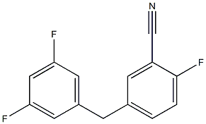 2-氟-5-(3,5-二氟苄基)苯腈