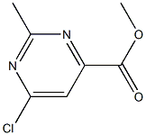 6-CHLORO-2-METHYL-4-PYRIMIDINECARBOXYLIC ACID METHYL ESTER