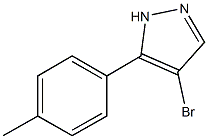 4-溴-3-对甲苯基 -  1(2)H-吡唑