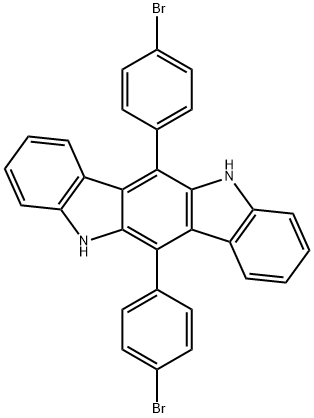 Indolo[3,2-b]carbazole, 6,12-bis(4-bromophenyl)-5,11-dihydro-