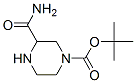 1-Piperazinecarboxylic acid, 3-(aMinocarbonyl)-, 1,1-diMethylethyl ester