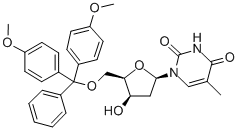 1-[5-(O-DIMETHOXYTRITYL)-2-DEOXY-BETA-D-THREO-PENTOFURANOSYL]THYMINE