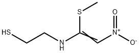 2-[[1-(methylthio)-2-nitroethenyl]amino]-Ethanethiol