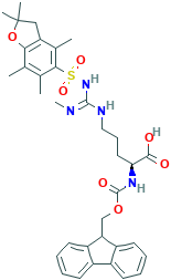 (S,Z)-2-((((9H-Fluoren-9-yl)Methoxy)carbonyl)aMino)-5-(3-Methyl-2-((2,2,4,6,7-pentaMethyl-2,3-dihydrobenzofuran-5-yl)sulfonyl)guanidino)pentanoic acid