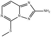 [1,2,4]Triazolo[1,5-c]pyrimidin-2-amine, 5-(methylthio)-