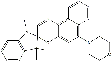 Spiro[2H-indole-2,3'-[3H]naphth[2,1-b][1,4]oxazine], 1,3-dihydro-1,3,3-triMethyl-6'-(4-Morpholinyl)-