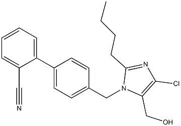 4'-[(2-butyl-4-chloro-5-hydroxymethyl)-1H-imidazol-1-yl)methyl]-[1,1'-Biphenyl]-2-carbonitrile