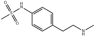Methanesulfonamide, N-[4-[2-(methylamino)ethyl]phenyl]-