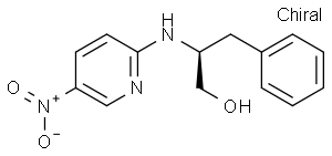 2-(N-L-Phenylalaninol)-5-Nitropyridine