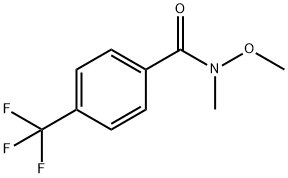Benzamide, N-methoxy-N-methyl-4-(trifluoromethyl)-