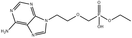 ethyl hydrogen ((2-(6-amino-9H-purin-9-yl)ethoxy)methyl)phosphonate