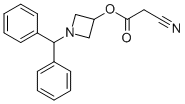 2-cyano-2-[1-(diphenylMethyl)azetidin-3-yl]acetic acid