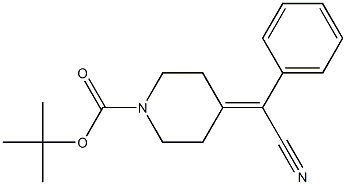 4-(氰基(苯基)亚甲基)哌啶-1-甲酸叔丁酯