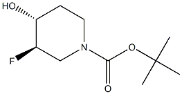 叔丁基-(3R,4R)-3-氟-4-羟基哌啶-1-羧酸