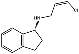 1H-Inden-1-amine, N-[(2Z)-3-chloro-2-propen-1-yl]-2,3-dihydro-, (1R)-